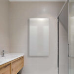 Infrarotheizung im Badezimmer