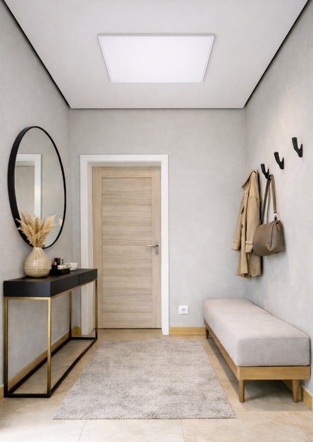 Eingangsbereich Heatness Infrarotheizkörper