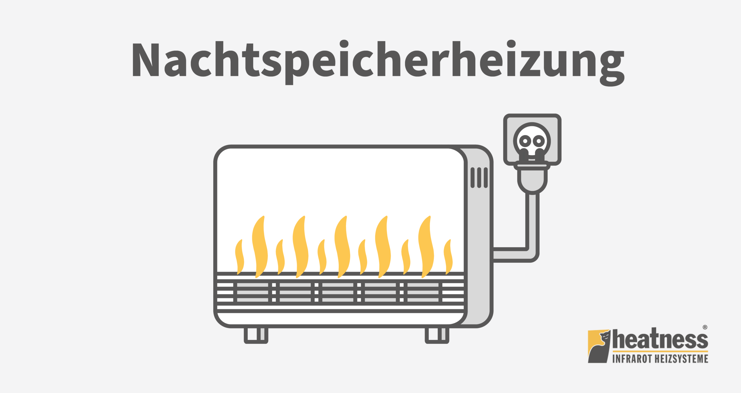 Nachtspeicherheizung mit Strom