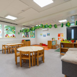 Infrarotheizung in einem Kindergarten