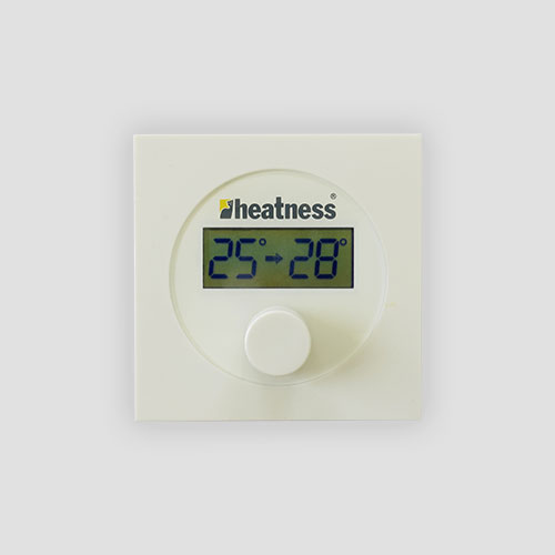 Verschiedene Thermostate für Infrarotheizungen